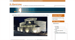 Desktop Screenshot of ilelectrician.com
